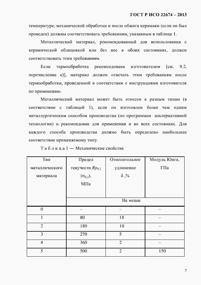 Страница 13 ГОСТ Р ИСО 22674-2013