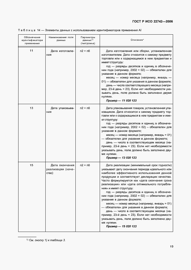 Страница 23 ГОСТ Р ИСО 22742-2006