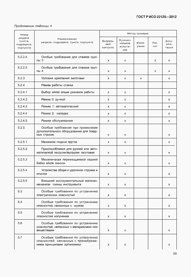 Страница 43 ГОСТ Р ИСО 23125-2012