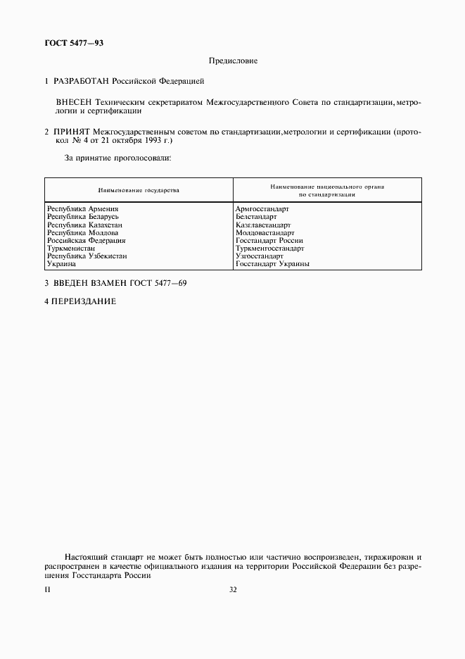 Страница 2 ГОСТ 5477-93