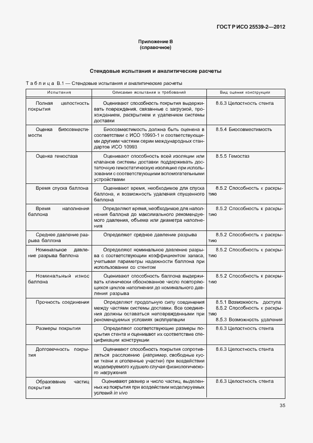 Страница 38 ГОСТ Р ИСО 25539-2-2012