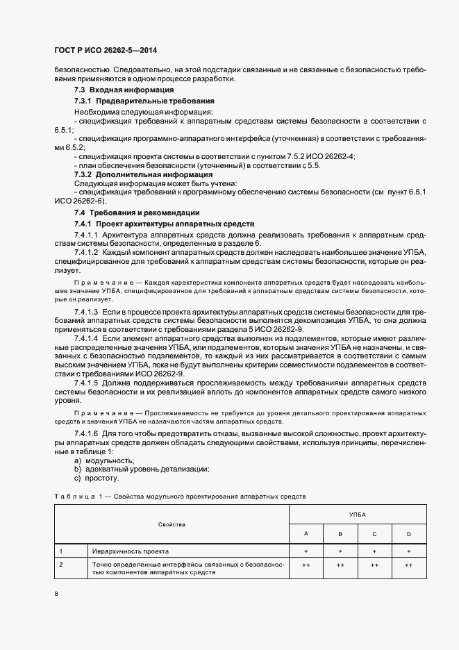 Страница 14 ГОСТ Р ИСО 26262-5-2014