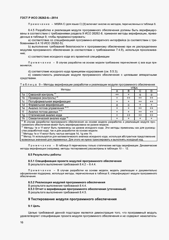 Страница 21 ГОСТ Р ИСО 26262-6-2014