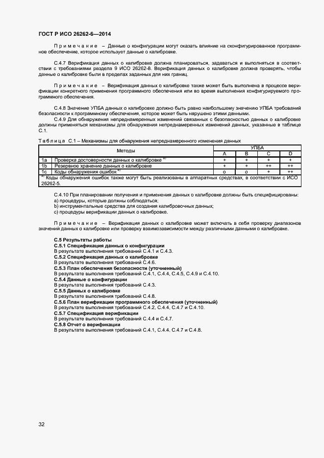 Страница 37 ГОСТ Р ИСО 26262-6-2014