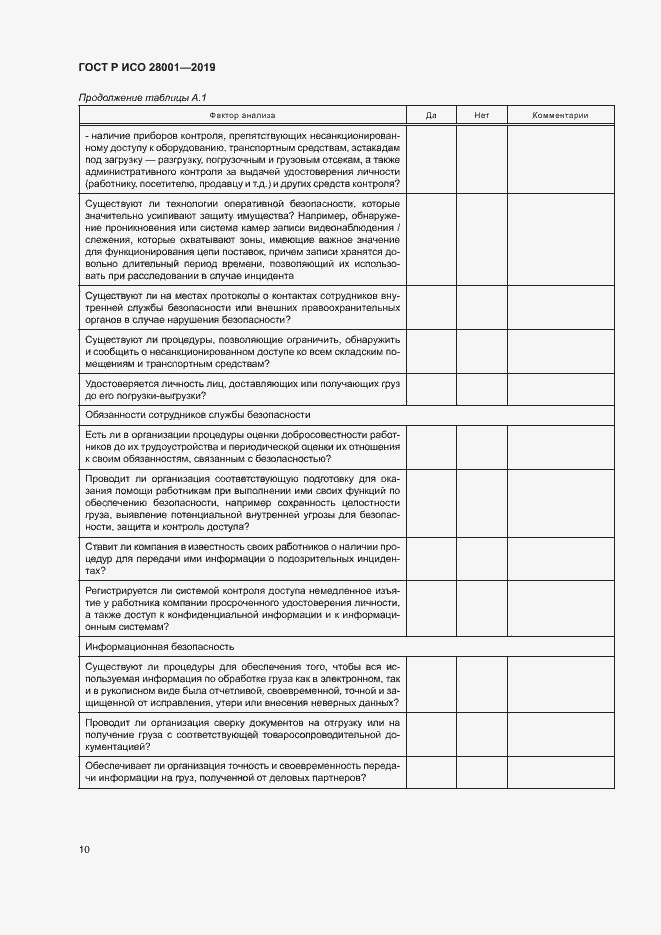 Страница 15 ГОСТ Р ИСО 28001-2019