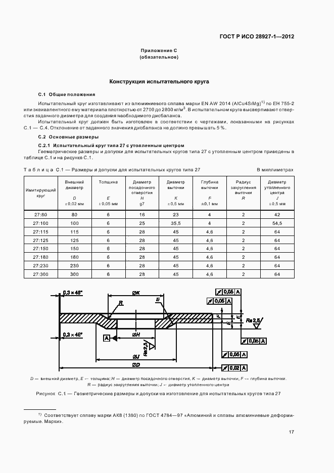 Страница 21 ГОСТ Р ИСО 28927-1-2012