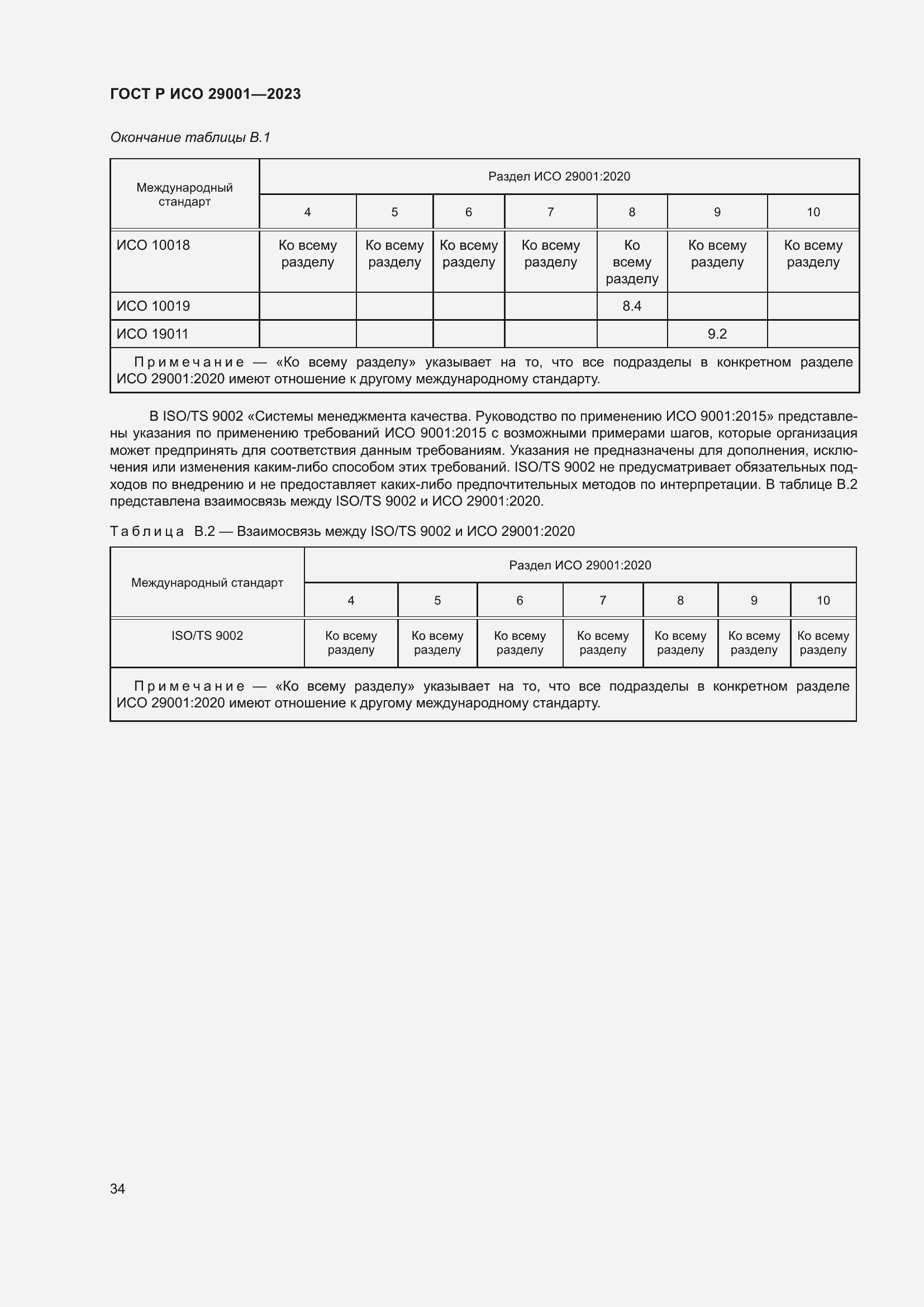 Страница 42 ГОСТ Р ИСО 29001-2023