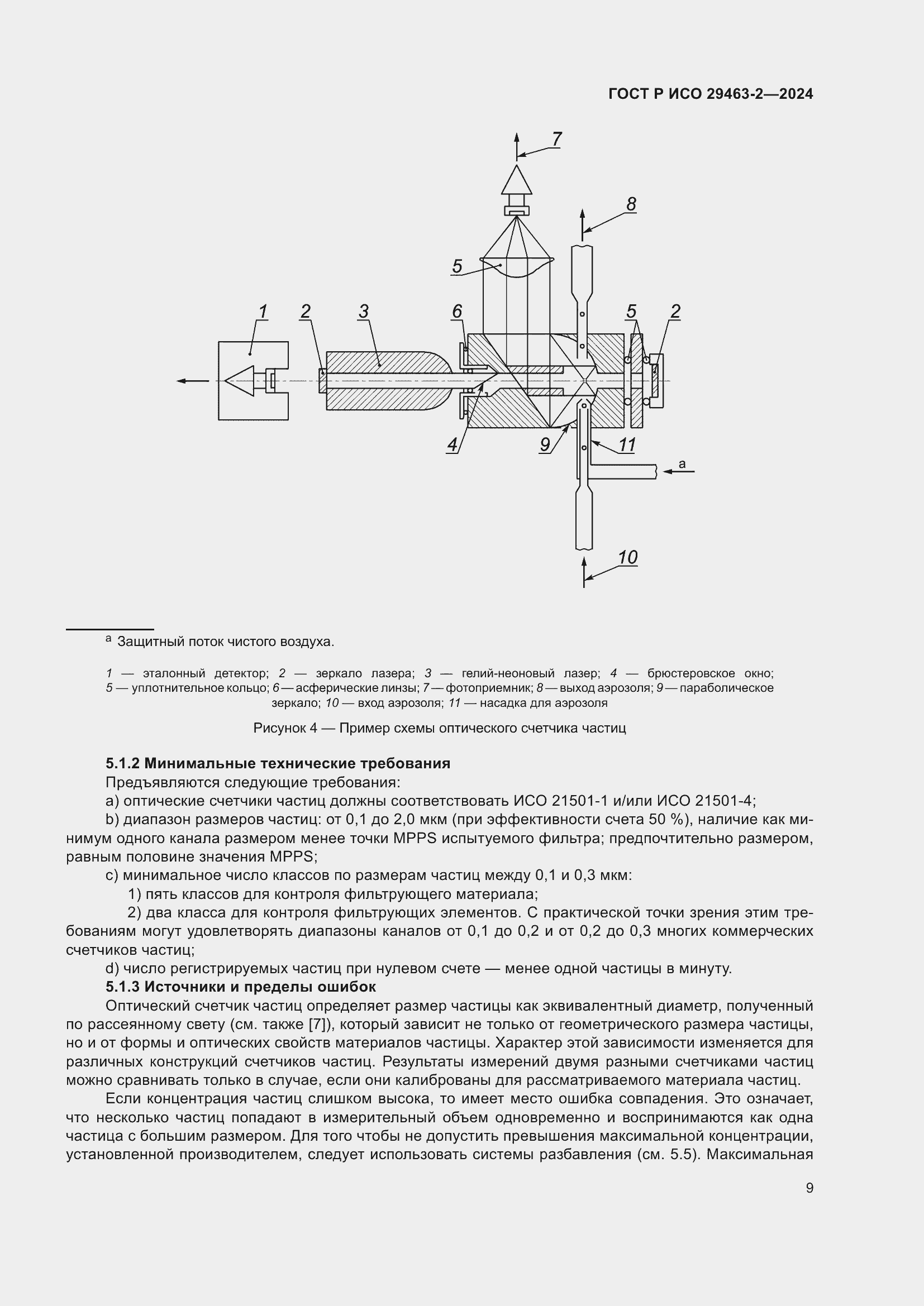 Страница 13 ГОСТ Р ИСО 29463-2-2024