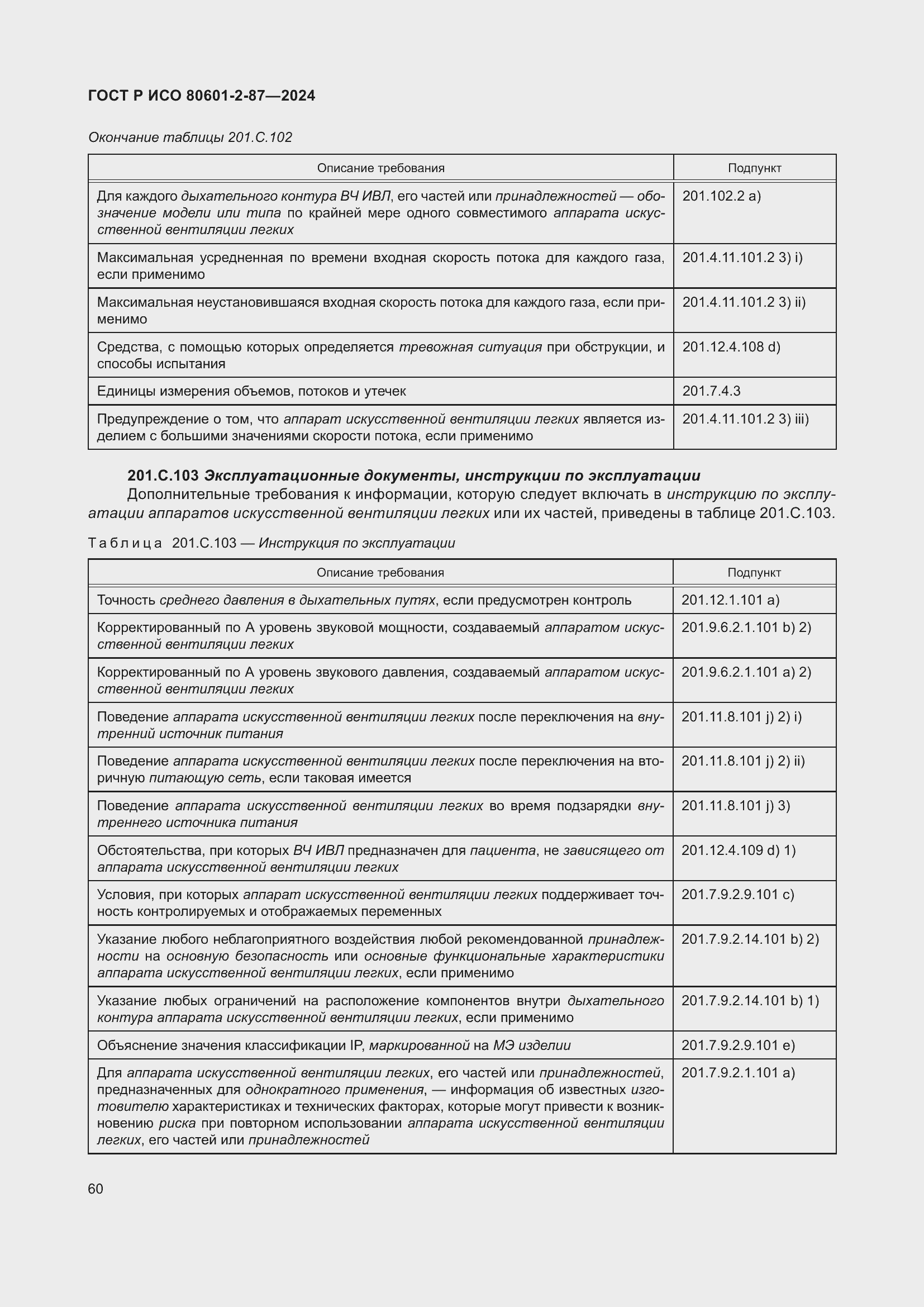 Страница 64 ГОСТ Р ИСО 80601-2-87-2024