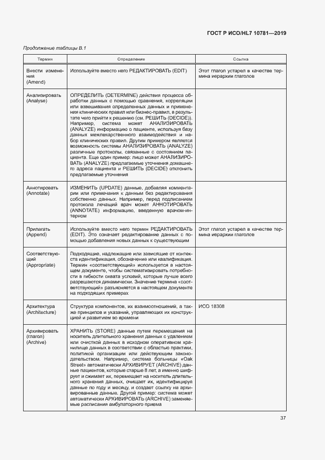 Страница 43 ГОСТ Р ИСО/HL7 10781-2019