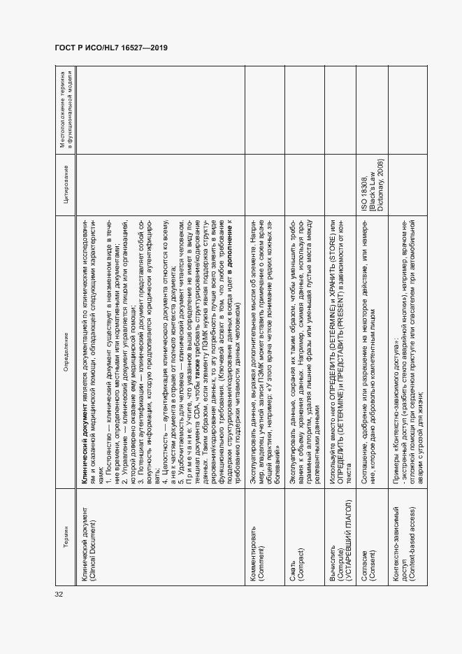 Страница 38 ГОСТ Р ИСО/HL7 16527-2019