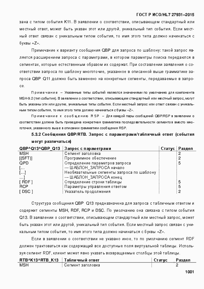 Страница 1007 ГОСТ Р ИСО/HL7 27931-2015