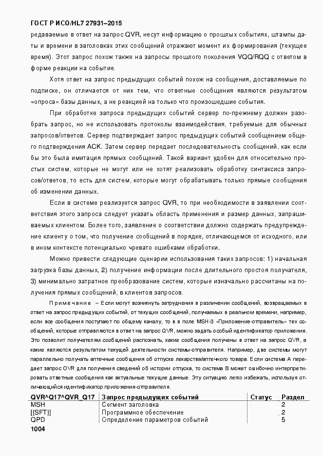 Страница 1010 ГОСТ Р ИСО/HL7 27931-2015