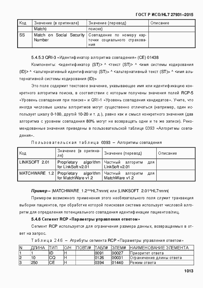 Страница 1019 ГОСТ Р ИСО/HL7 27931-2015