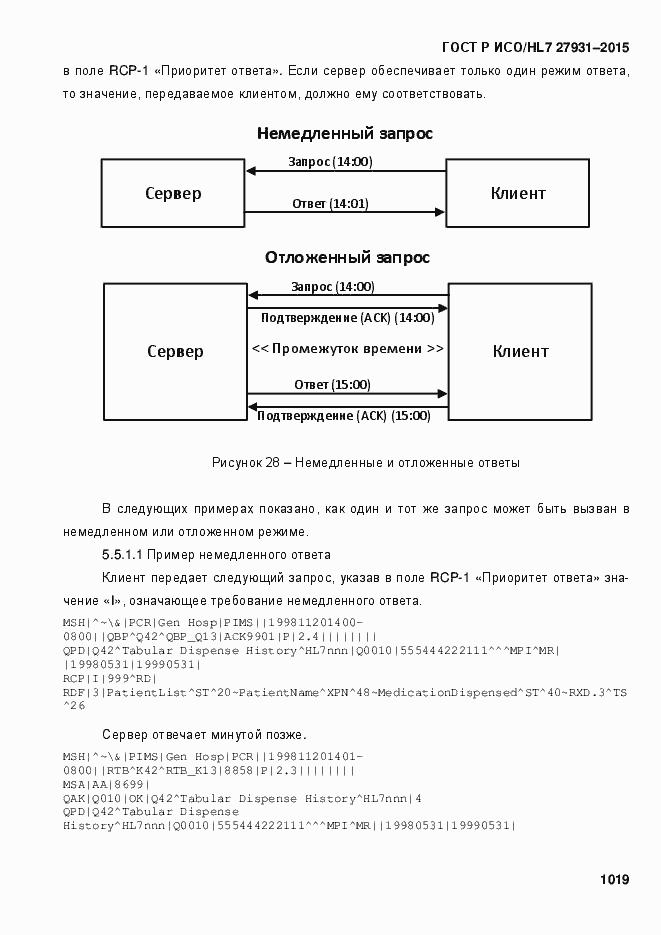Страница 1025 ГОСТ Р ИСО/HL7 27931-2015