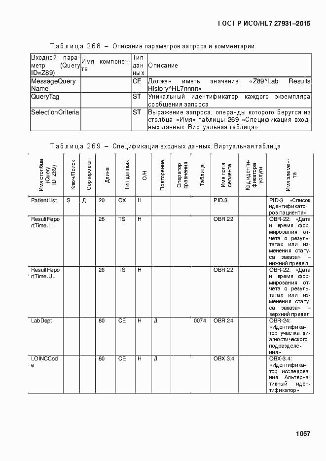 Страница 1063 ГОСТ Р ИСО/HL7 27931-2015