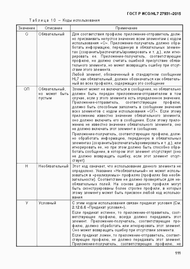 Страница 117 ГОСТ Р ИСО/HL7 27931-2015