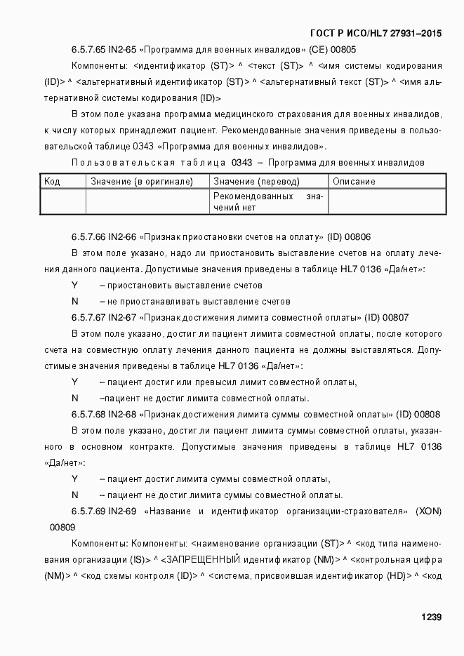 Страница 1245 ГОСТ Р ИСО/HL7 27931-2015