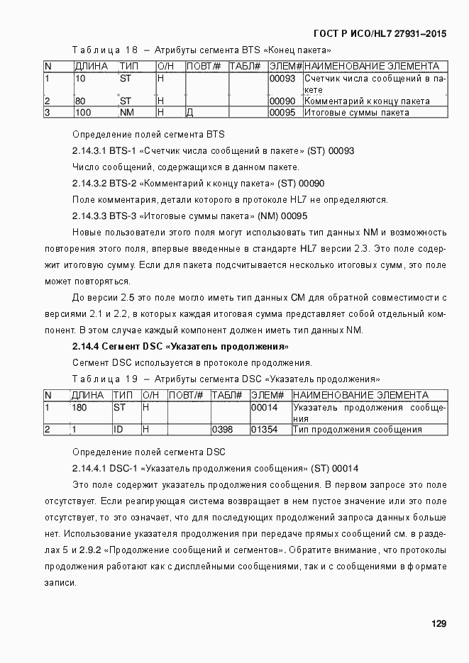 Страница 135 ГОСТ Р ИСО/HL7 27931-2015