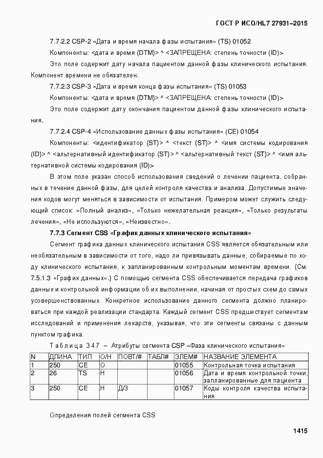 Страница 1421 ГОСТ Р ИСО/HL7 27931-2015