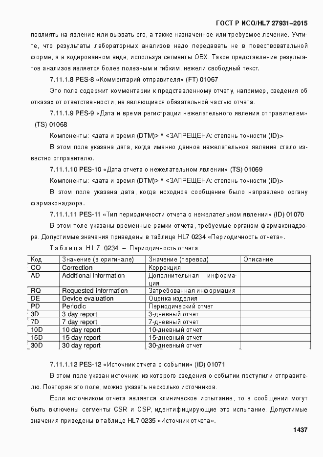 Страница 1443 ГОСТ Р ИСО/HL7 27931-2015