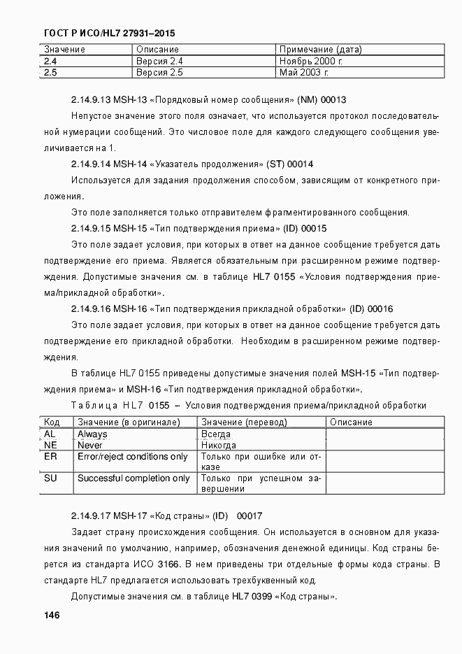 Страница 152 ГОСТ Р ИСО/HL7 27931-2015
