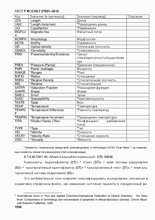 Страница 1566 ГОСТ Р ИСО/HL7 27931-2015