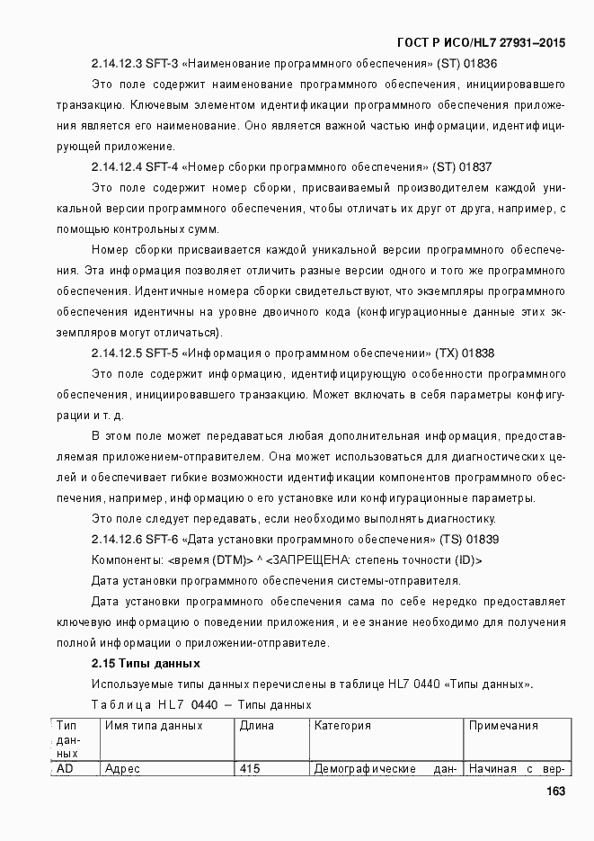 Страница 169 ГОСТ Р ИСО/HL7 27931-2015