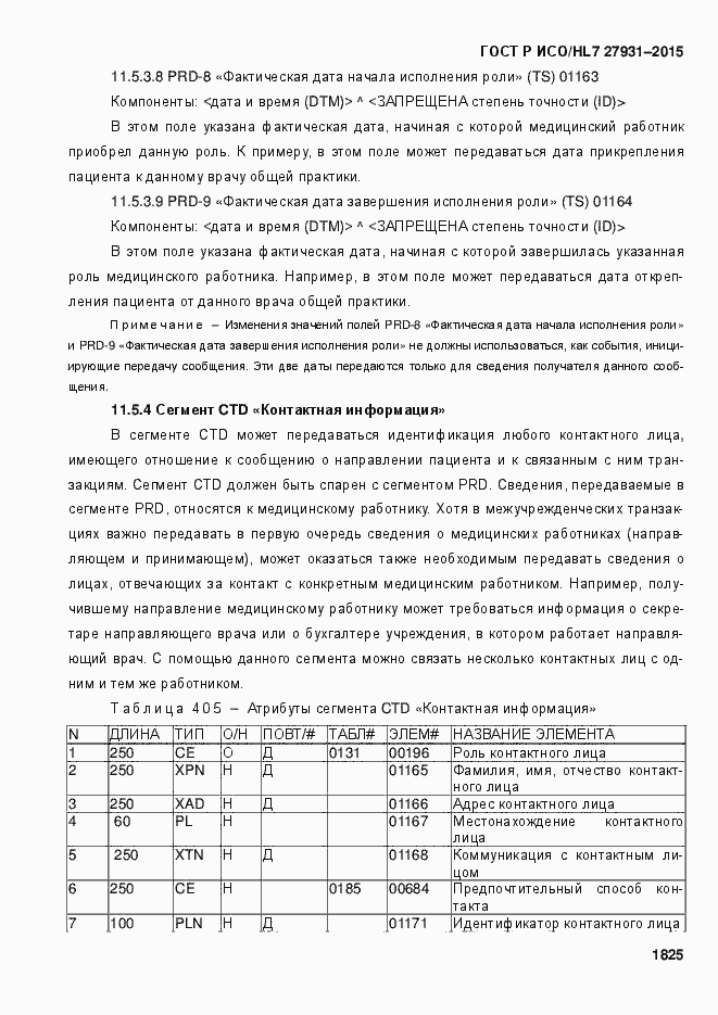 Страница 1831 ГОСТ Р ИСО/HL7 27931-2015