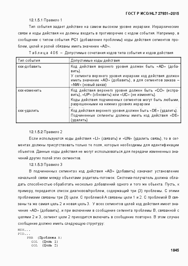 Страница 1851 ГОСТ Р ИСО/HL7 27931-2015