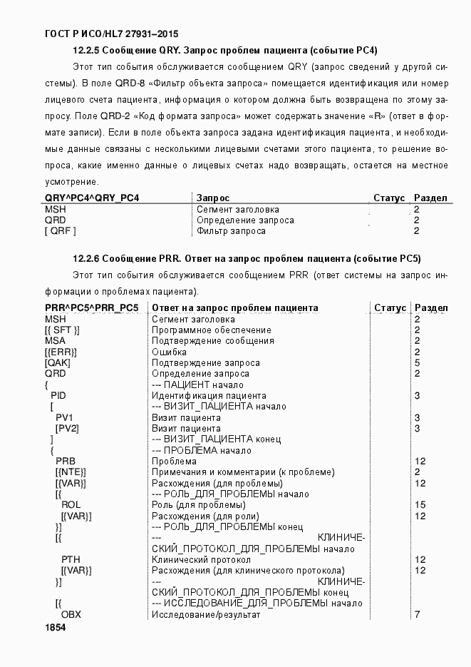 Страница 1860 ГОСТ Р ИСО/HL7 27931-2015