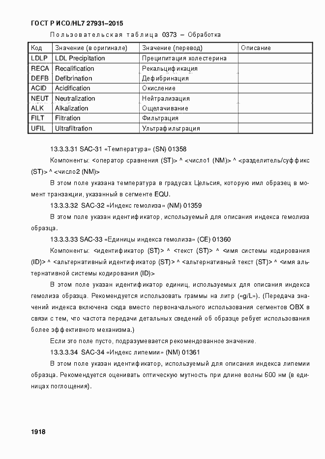 Страница 1924 ГОСТ Р ИСО/HL7 27931-2015