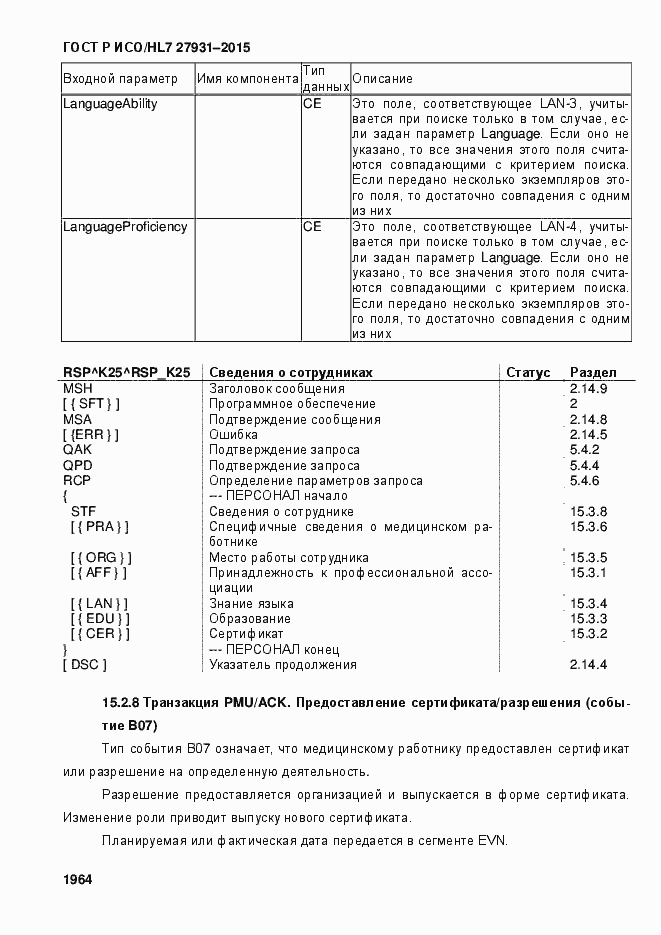 Страница 1970 ГОСТ Р ИСО/HL7 27931-2015