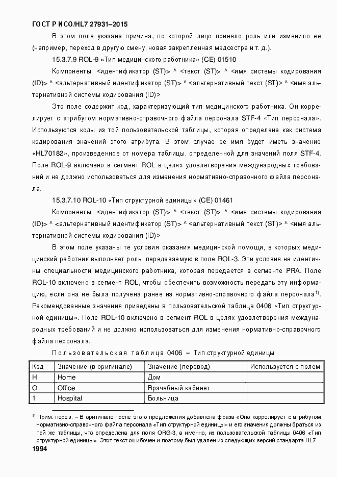 Страница 2000 ГОСТ Р ИСО/HL7 27931-2015