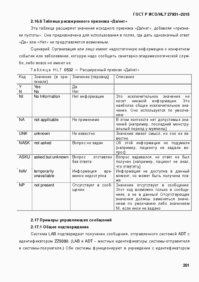 Страница 207 ГОСТ Р ИСО/HL7 27931-2015