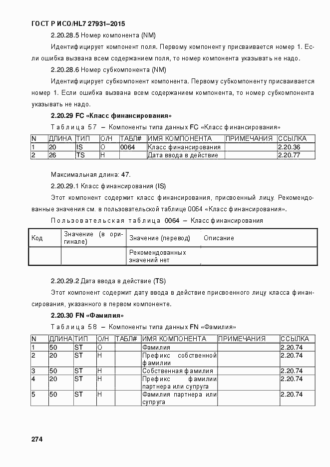Страница 280 ГОСТ Р ИСО/HL7 27931-2015