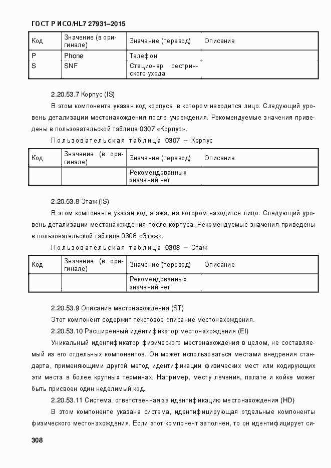 Страница 314 ГОСТ Р ИСО/HL7 27931-2015