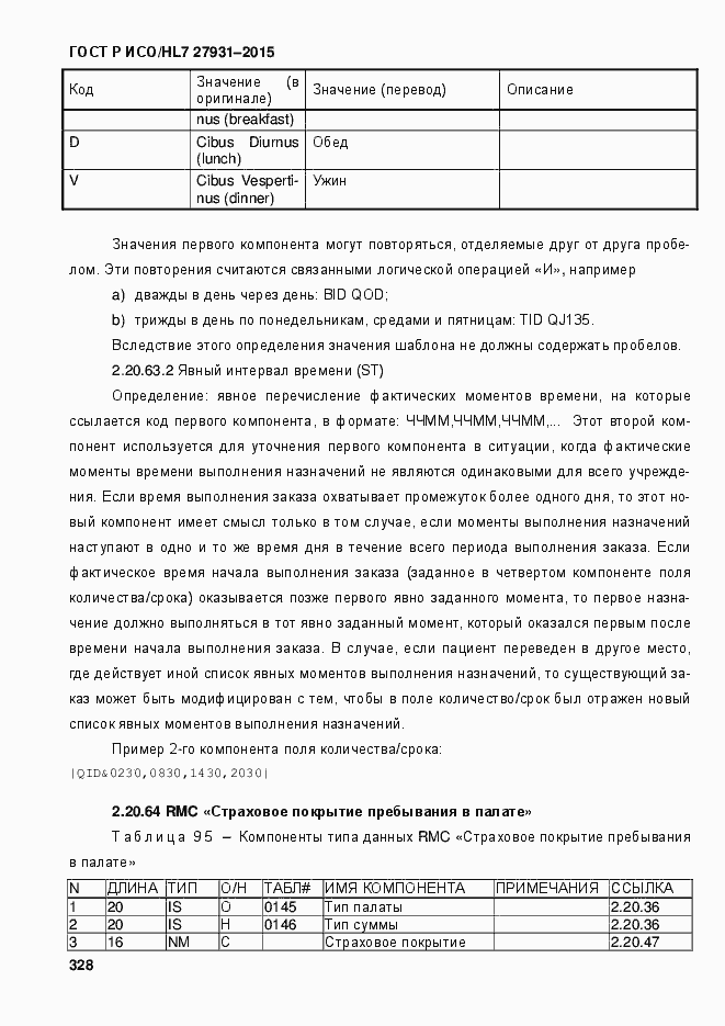 Страница 334 ГОСТ Р ИСО/HL7 27931-2015