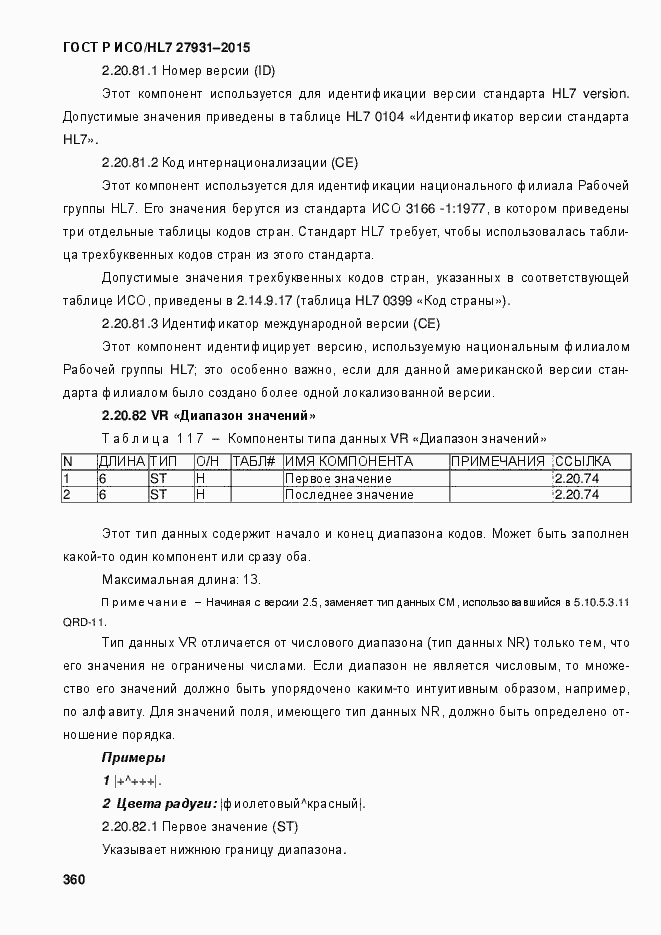 Страница 366 ГОСТ Р ИСО/HL7 27931-2015