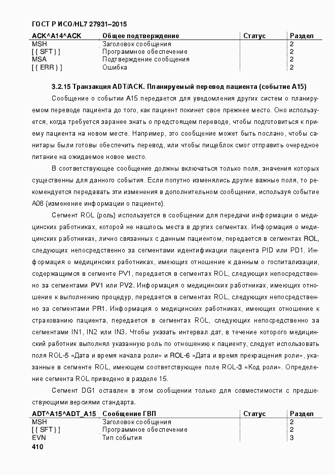 Страница 416 ГОСТ Р ИСО/HL7 27931-2015