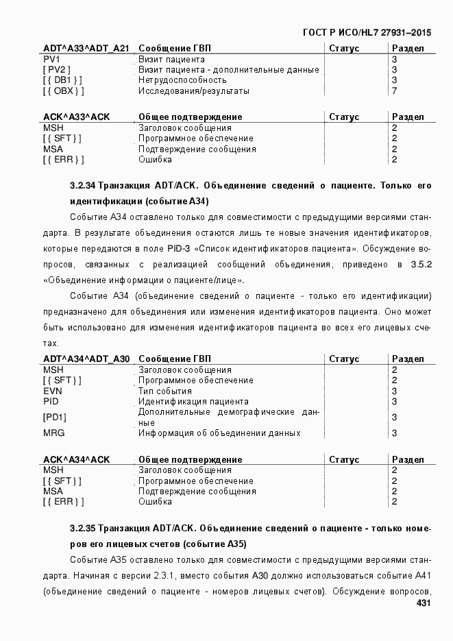 Страница 437 ГОСТ Р ИСО/HL7 27931-2015