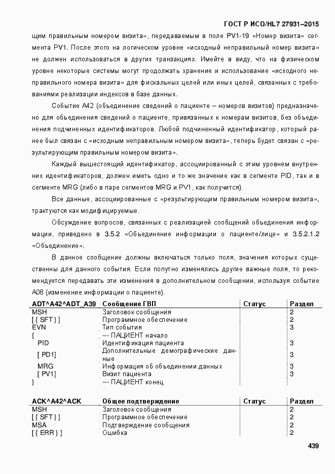 Страница 445 ГОСТ Р ИСО/HL7 27931-2015