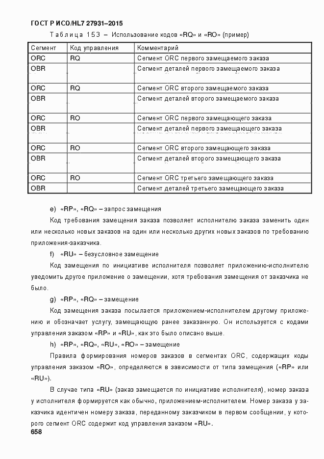 Страница 664 ГОСТ Р ИСО/HL7 27931-2015