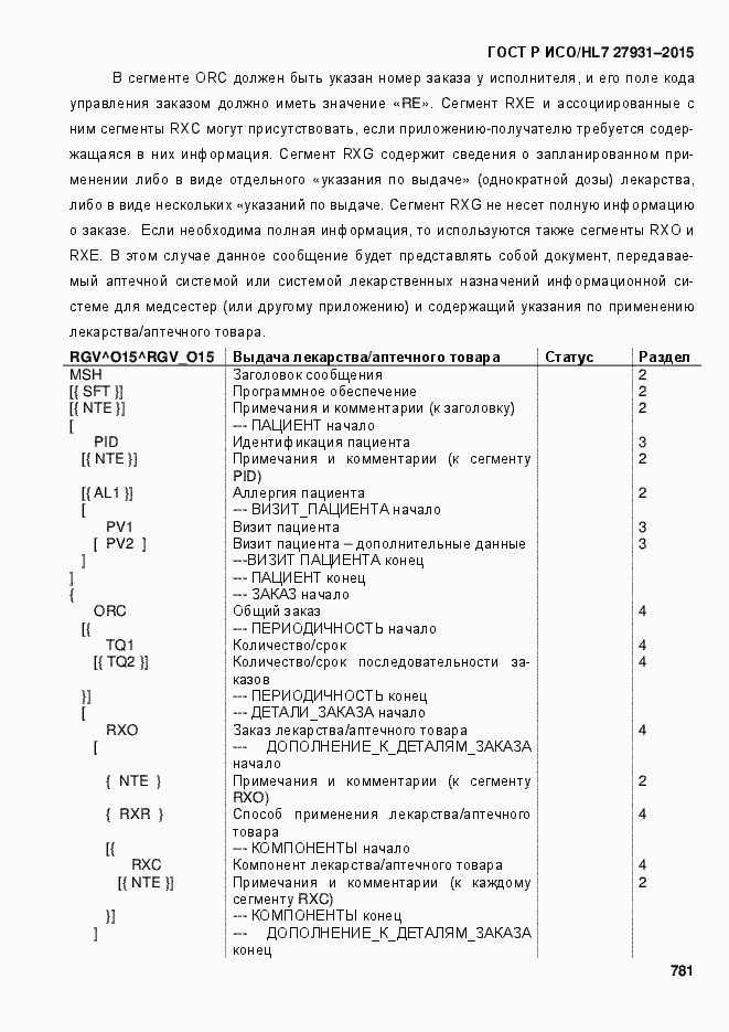 Страница 787 ГОСТ Р ИСО/HL7 27931-2015