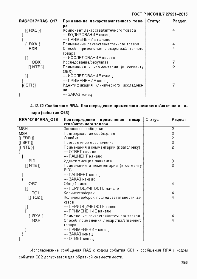 Страница 791 ГОСТ Р ИСО/HL7 27931-2015