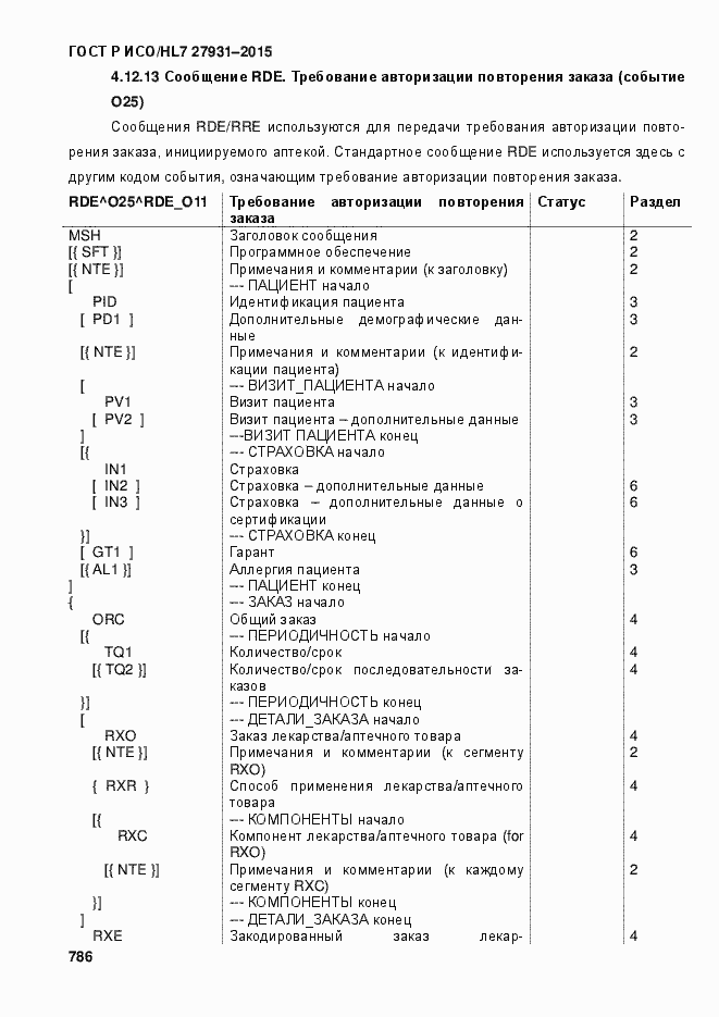 Страница 792 ГОСТ Р ИСО/HL7 27931-2015