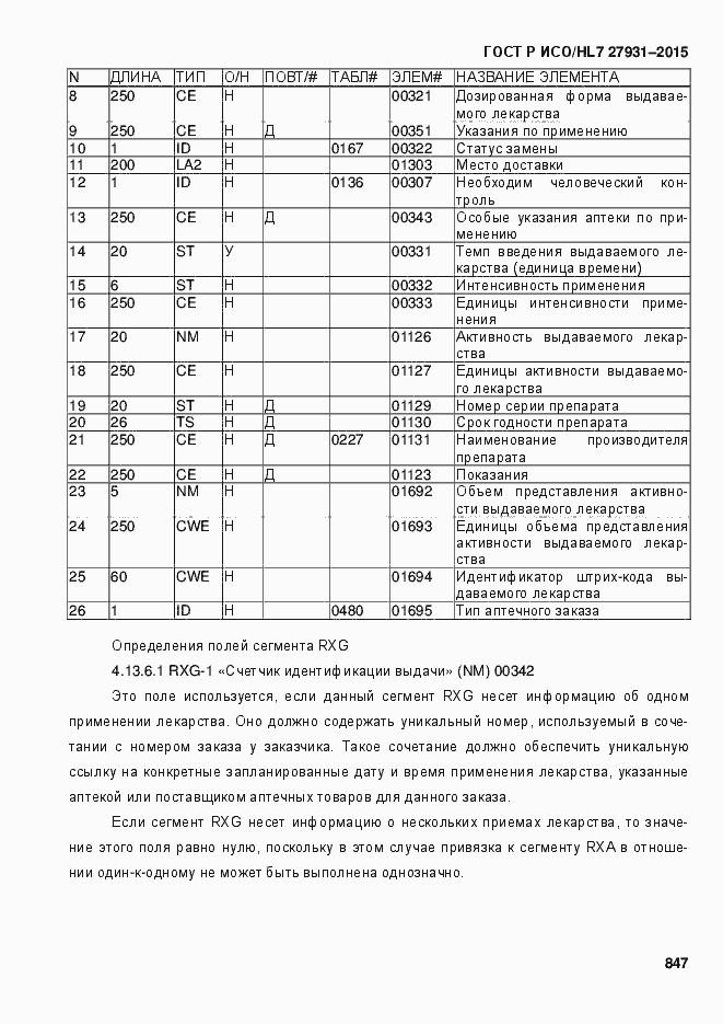 Страница 853 ГОСТ Р ИСО/HL7 27931-2015