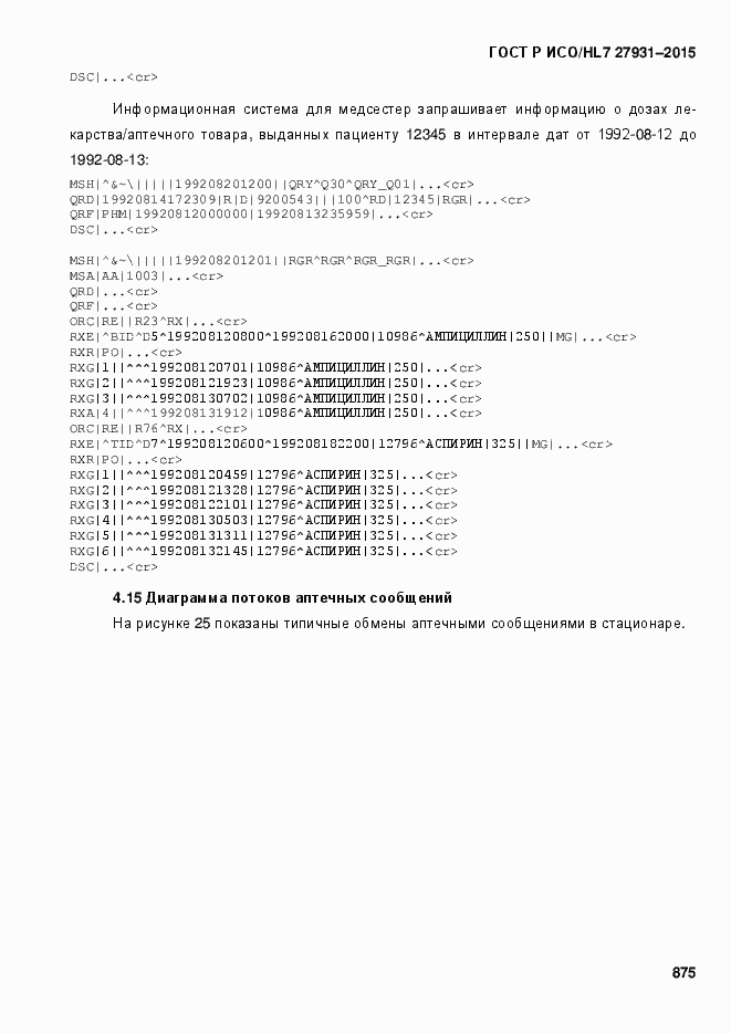 Страница 881 ГОСТ Р ИСО/HL7 27931-2015