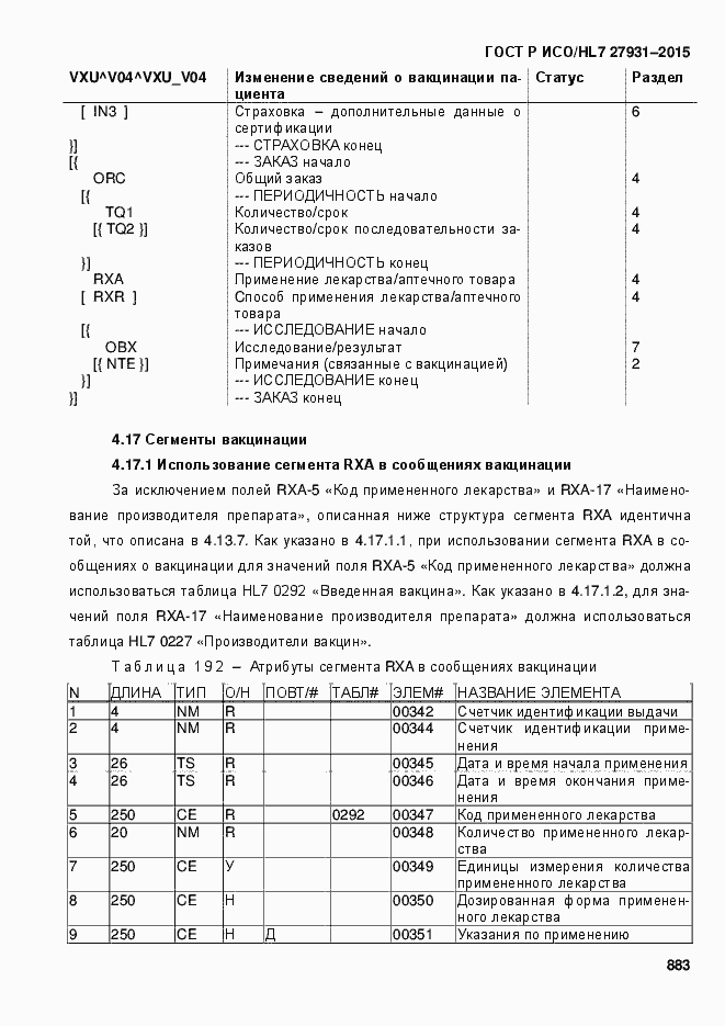 Страница 889 ГОСТ Р ИСО/HL7 27931-2015