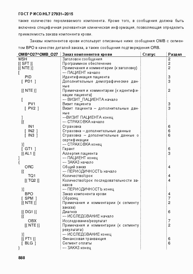 Страница 894 ГОСТ Р ИСО/HL7 27931-2015
